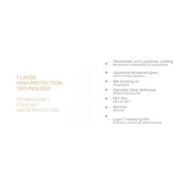 Protection d'&eacute;cran en verre tremp&eacute; Bord &agrave; Bord Incurv&eacute; pour Samsung Galaxy S21 5G, Noir