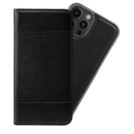 &Eacute;tui et Coque slim magn&eacute;tique 2-en-1 GEN 2.0 pour Apple iPhone 12 Pro Max, Noir