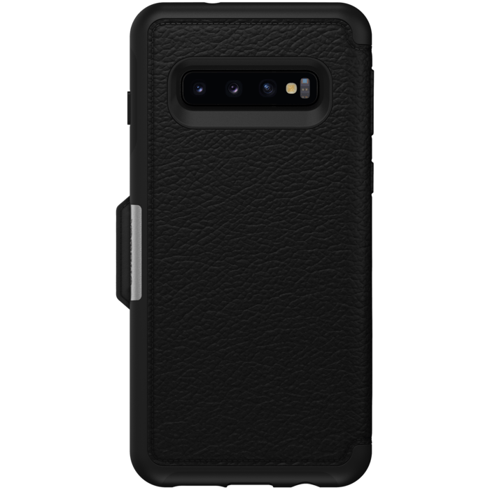Otterbox Strada Series Coque Clapet pour Samsung Galaxy S10, Noir Céleste