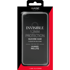 Custodia Slim invisibile per Huawei P8 Lite (2017) 1.2mm, trasparente