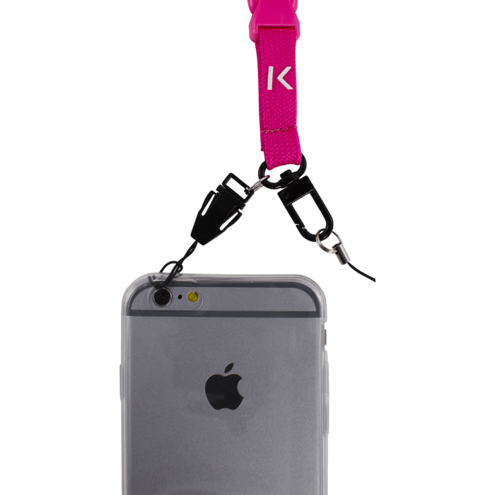 Tour de cou pour Smartphones, Rose Bonbon