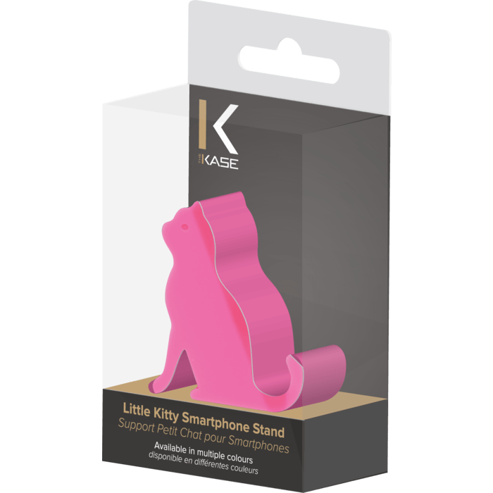 Support Petit Chat pour Smartphones, Rose