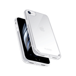 Antibacterial Anti-Shock Invisible Hybrid Case for iPhone 6/6s/7/8/SE 2020/SE 2022, Transparent