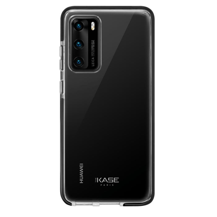 Coque Sport mesh pour Huawei P40, Noir de jais