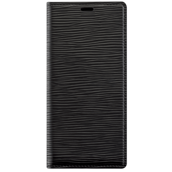 Diarycase 2.0 Genuine Leather flip case with magnetic stand for Samsung Galaxy S10, Midnight Black