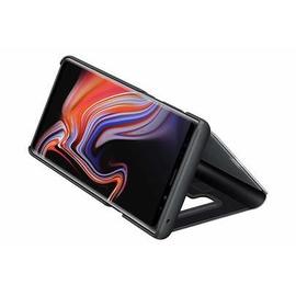 Clear View cover Noir avec fonction stand Note 9