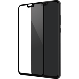 Case Full Coverage Tempered Glass Screen Protector for Huawei Honor 8X, Black