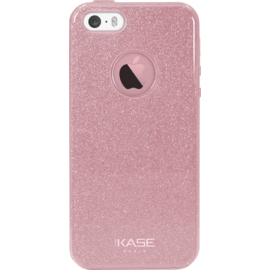 Case Sparkly Glitter Slim Case for Apple iPhone 5/5s/SE, Rose Gold
