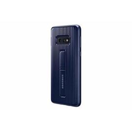 Coque renforc&eacute;e avec fonction Stand Bleu marine pour Galaxy S10E