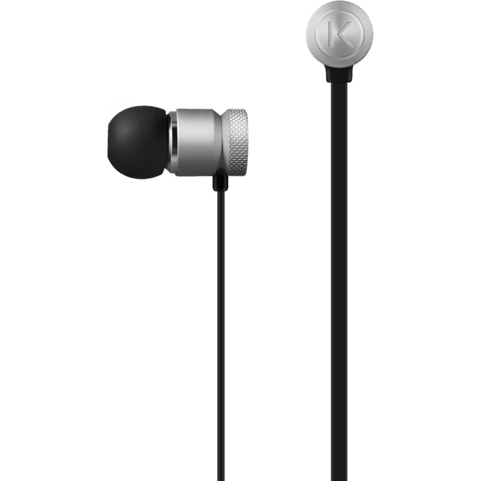 &Eacute;couteurs intra-auriculaires &agrave; isolation&nbsp;phonique&nbsp;haute fid&eacute;lit&eacute;, Argent