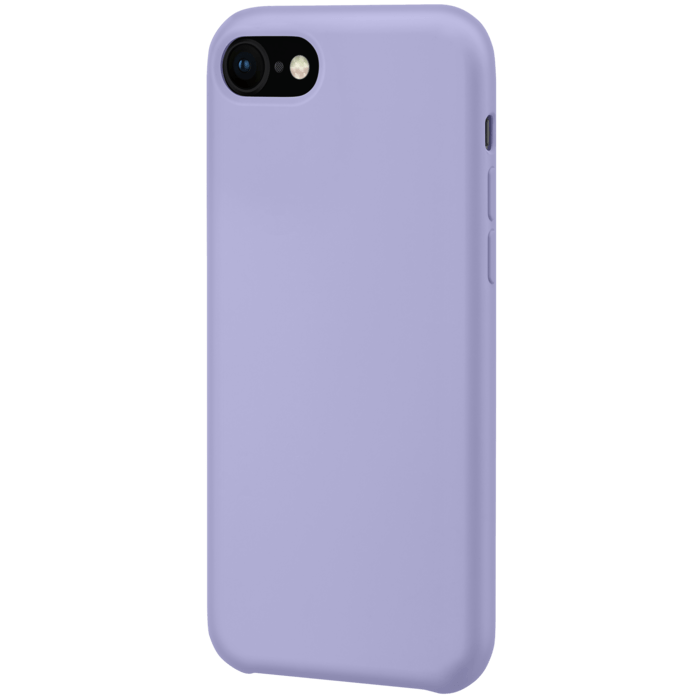 (Special Edition) Coque en Gel de Silicone Doux pour Apple iPhone 7/8/SE 2020/SE 2022, Violet Lilas