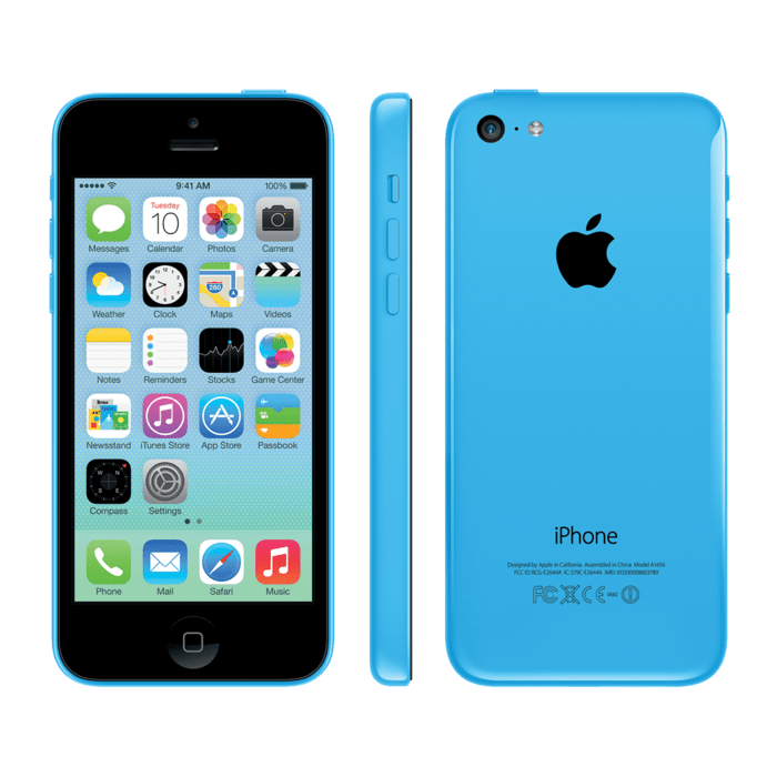 iPhone 5c reconditionn&eacute; 16 Go, Bleu, d&eacute;bloqu&eacute;