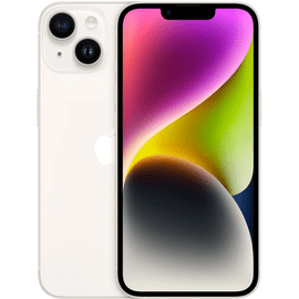 Case iPhone 14 reconditionn&eacute; 128 Go, Blanc, d&eacute;bloqu&eacute;