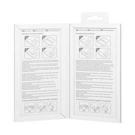 Protection d&rsquo;&eacute;cran antibact&eacute;rienne en verre tremp&eacute; ultra-r&eacute;sistant &agrave; bords incurv&eacute;s pour Apple iPhone 15, Noir