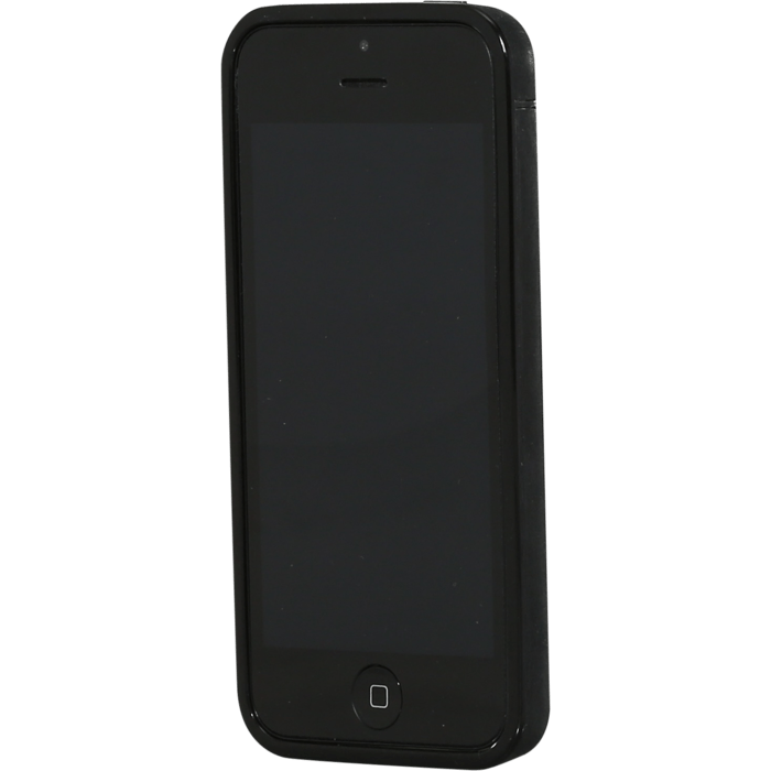 Coque silicone pour Apple iPhone 5C, Daim Noir