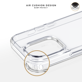 Coque hybride invisible pour Apple iPhone 13 Pro, Transparente