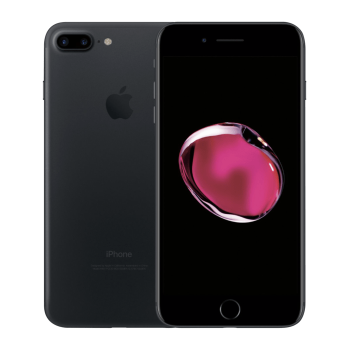 iPhone 7 Plus reconditionn&eacute; 128 Go, Noir, SANS TOUCH ID, d&eacute;bloqu&eacute;