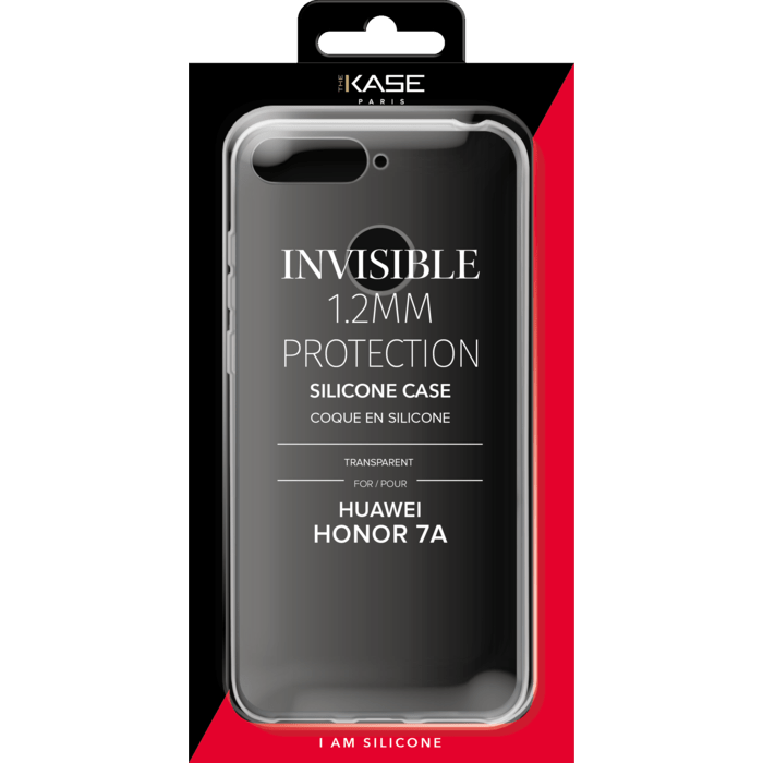 Coque Slim Invisible pour Huawei Honor 7A 1,2mm, Transparent