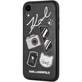 Case Karl Lagerfeld Pins case for Apple iPhone XR, Black