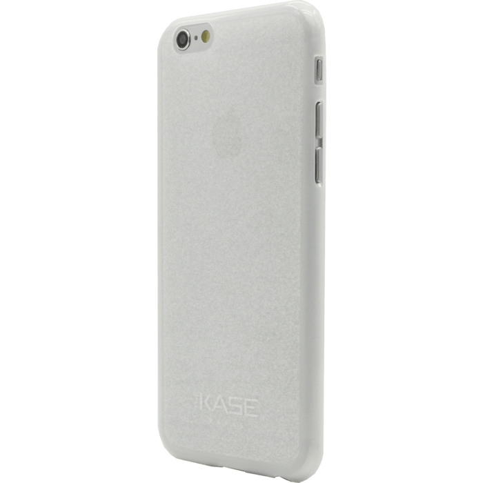 Coque en pailletée slim pour Apple iPhone 6/6s 0,9mm, Blanc transparent