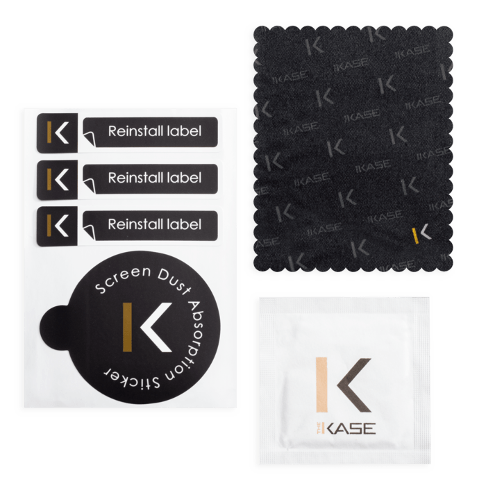 Protection d'écran en verre trempé (100% de surface couverte) pour Apple iPhone 13/ 13 Pro/ 14, Noir