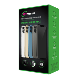 iPhone 12 Pro Max reconditionn&eacute; 128 Go, Bleu pacifique, SANS FACE ID, d&eacute;bloqu&eacute;