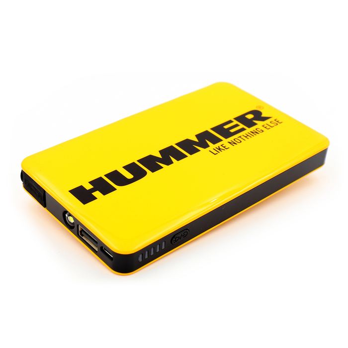 Hummer Multi-functional Jump Starter Power Bank 6 000mAh, Yellow