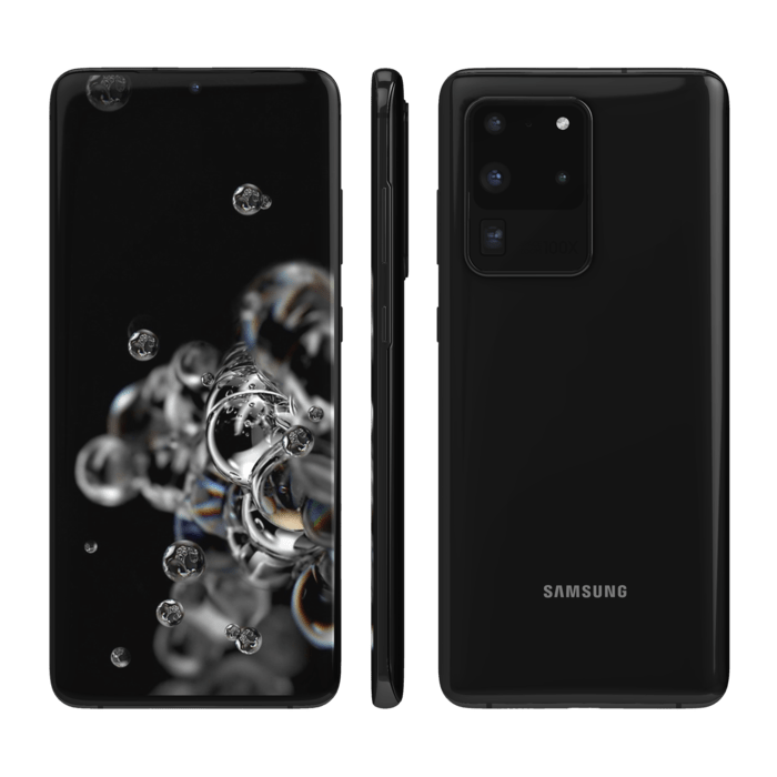 Galaxy S20 Ultra reconditionn&eacute; 128 Go, Noir, d&eacute;bloqu&eacute;