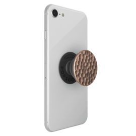 PopSockets PopGrip, M&eacute;tal Or Rose Martel&eacute;