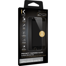 Protection d'écran Privée en verre trempé pour Apple iPhone 6/6s7/8