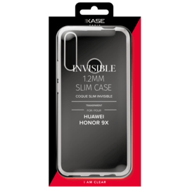 Invisible Slim Case for Huawei Honor 9X 1.2mm, Transparent