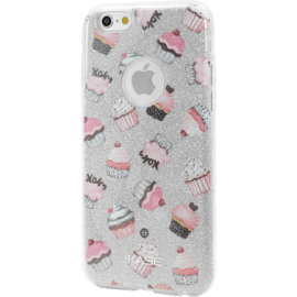 Case Cupcakes Sparkly Glitter Slim Case for Apple iPhone 6/6s