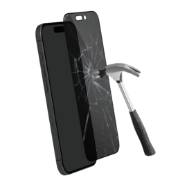 Protection d'&eacute;cran Priv&eacute;e en verre tremp&eacute; (60% verre tremp&eacute; recycl&eacute;) pour Apple iPhone 16 Plus, Noir