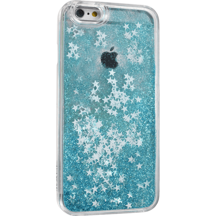 Bling Bling Coque Paillet&eacute;e pour Apple iPhone 6/6s, Bleu Neige