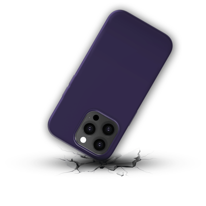 Coque antichoc en gel de silicone doux pour Apple iPhone 14 Pro, Moonvista