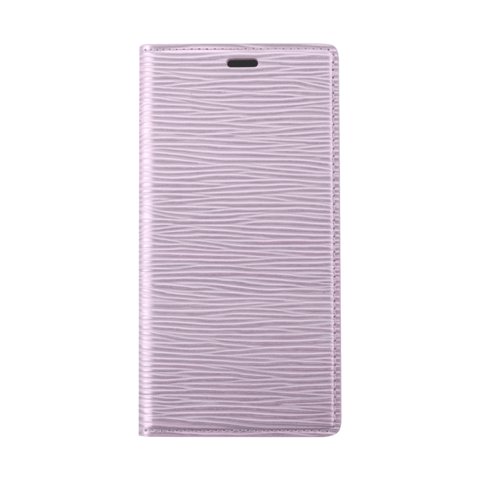 Diarycase 2.0 Coque clapet en cuir v&eacute;ritable avec support aimant&eacute; pour Apple iPhone 14, Mauve Lilas