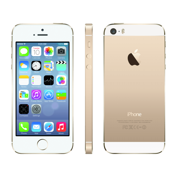 iPhone 5s reconditionn&eacute; 64 Go, Or, d&eacute;bloqu&eacute;