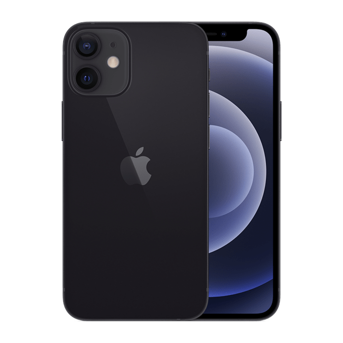 iPhone 12 Mini reconditionné 64 Go, Noir, SANS FACE ID, débloqué