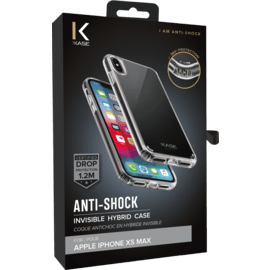 Coque Antichoc hybride invisible for Apple iPhone XS Max, Transparente