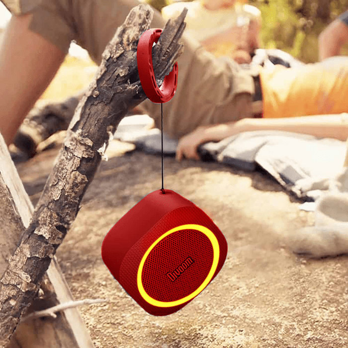 Airbeat-30 Haut-parleur portable Bluetooth avec microphone, Rouge