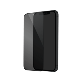 Protection d'&eacute;cran Priv&eacute;e en verre tremp&eacute; (100% de surface couverte) pour Apple iPhone 12 mini, Noir