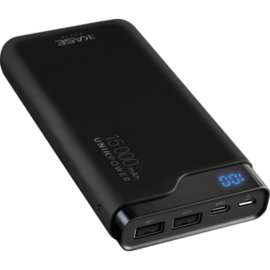 Case Evrensel PowerHouse harici pil 2.0 15000mAh, Siyah