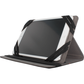 Case Scuderia Case for Universal Tablet, 7-8 inch, Black rubber