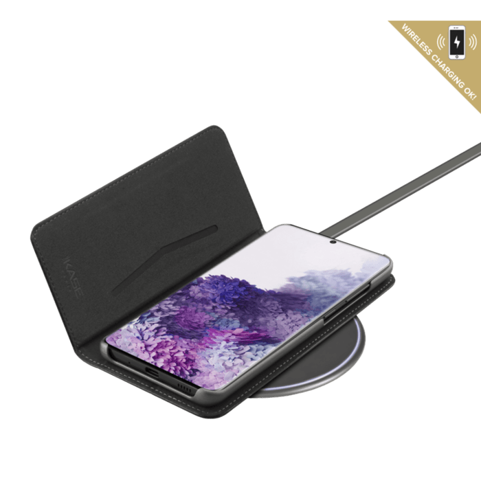 Etui et Coque slim magnétique 2-en-1 GEN 2.0 pour Samsung Galaxy S20+, Noir