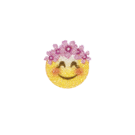 Case Swarovski&reg; Emoji Crystal Sticker, Sakura