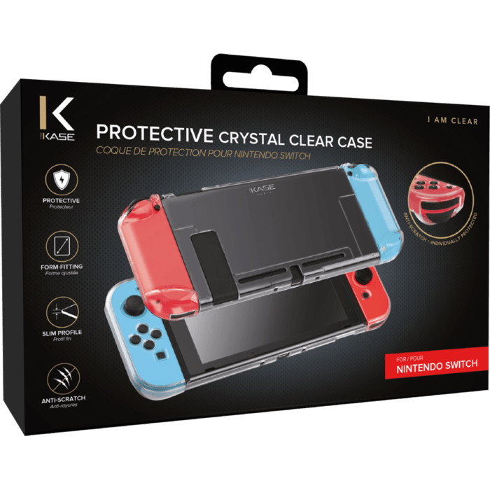 Coque de protection pour Nintendo Switch, Transparente