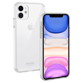 Coque hybride invisible pour Apple iPhone 11, Transparente