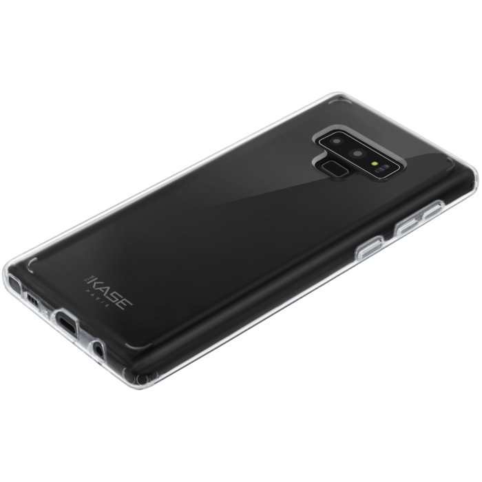 Coque hybride invisible pour Samsung Galaxy Note9, Transparente