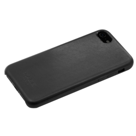 Coque en Cuir V&eacute;ritable Fabriqu&eacute;e &agrave; la Main&nbsp;pour Apple iPhone 7, Noir