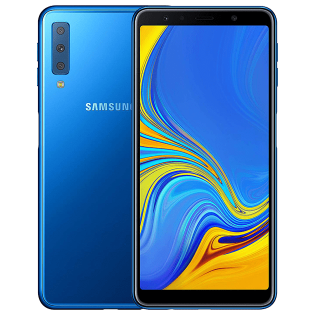 Galaxy A7 (2018)  reconditionn&eacute; 64 Go, Bleu, d&eacute;bloqu&eacute;